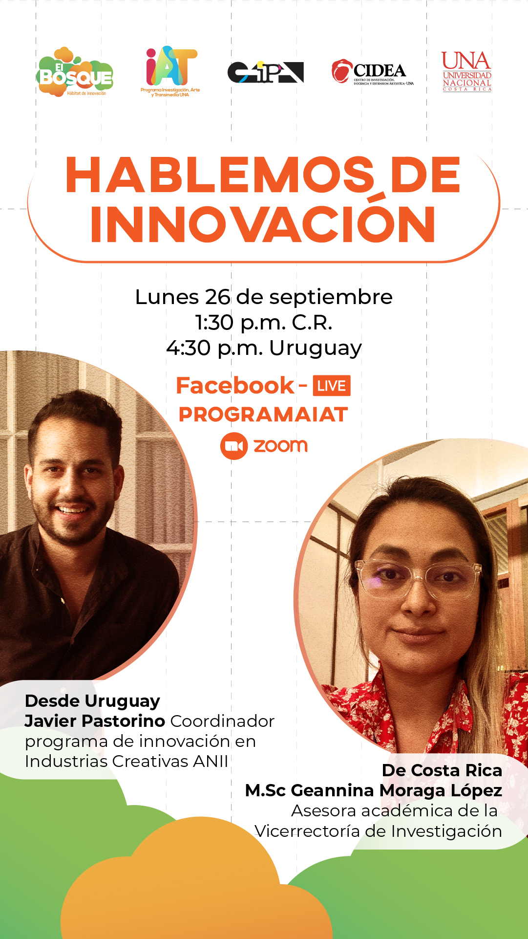 Afiche del tercer evento del proyecto El Bosque